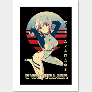 Rei Ayanami Posters and Art